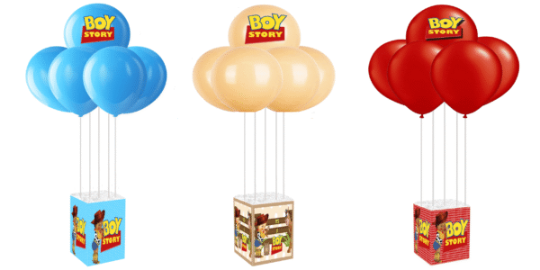 Boy Story Baby Shower Balloons