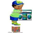 Fresh Prince Baby Shower Centerpiece
