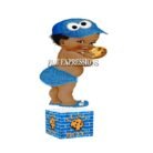 Cookie Monster Themed Baby Centerpiece
