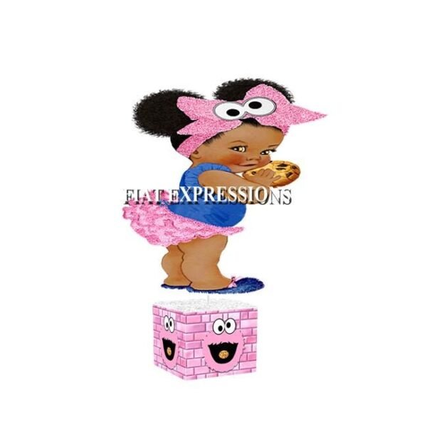 Cookie in the Oven Baby Shower Centerpiece with Baby Gril/Cookie in the Oven Baby Shower Centerpiece Decorations