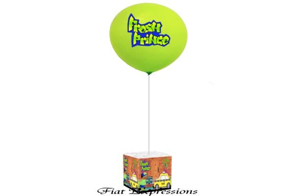 Fresh Prince Baby Shower Single Balloon Centerpiece/Taxi