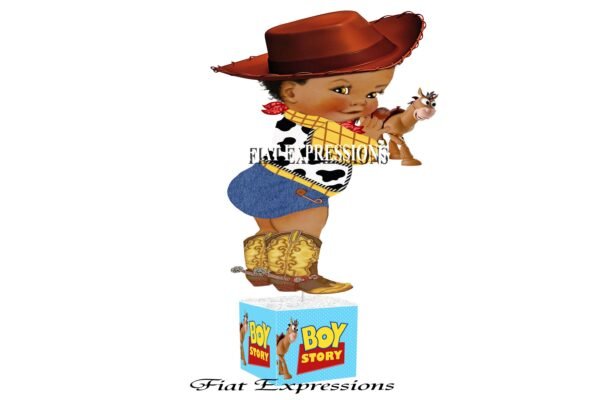 Boy Story Baby Shower Centerpiece Decorations Blue