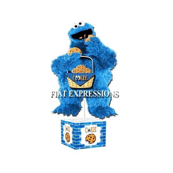 Cookie in the Oven Baby Shower Centerpiece with Big Monster & Basket/Cookie in the Oven Baby Shower Centerpiece Decorations