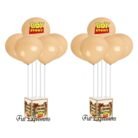 Boy Story Baby Shower Balloon Bouquet Beige