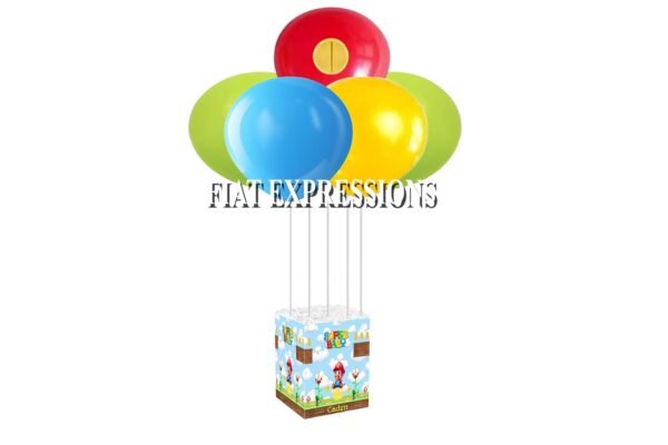 Super Baby & Sky Baby Shower Balloon Centerpiece