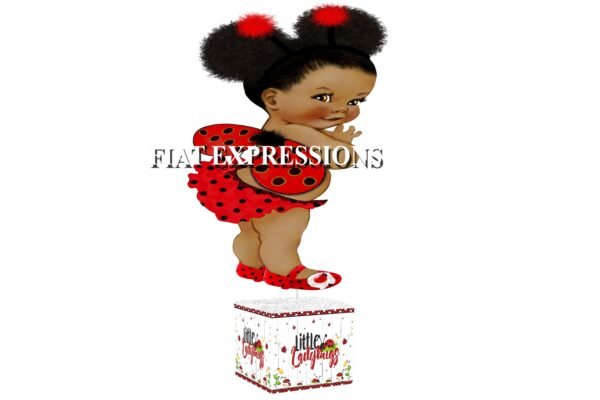 Ladybug & Rain Baby Shower Centerpiece