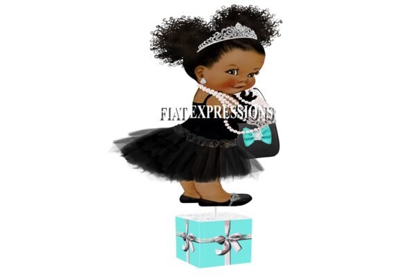 Breakfast at Tiffany's Girl Baby Shower Centerpiece