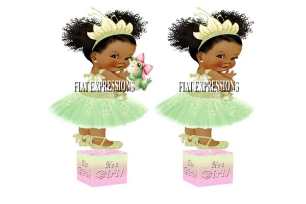 Princess & Frog Baby Shower Centerpiece Decorations