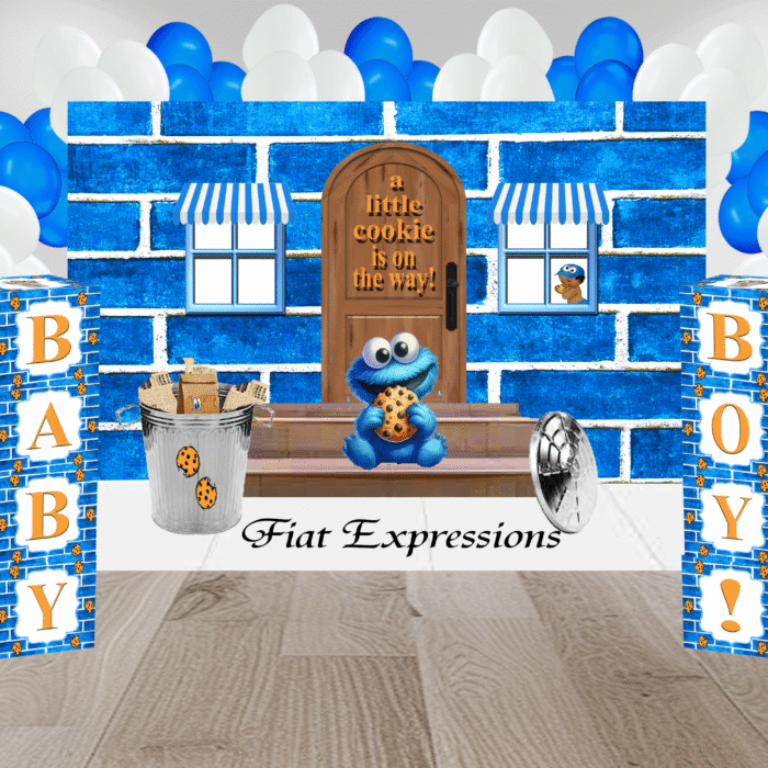 Cookie Monster Themed Baby Blocks Cookie Monster Themed Baby Blocks