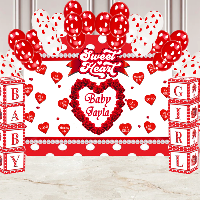 Sweetheart Baby Blocks Red White Sweetheart Baby Blocks Red White