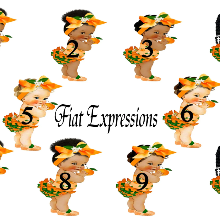 RPLittleCutieOrange-ALL 10 BABIES FIAT RPLittleCutieOrange-ALL 10 BABIES FIAT